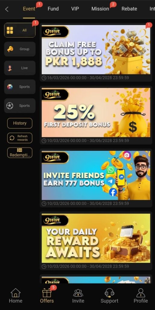 9Win Game screenshot