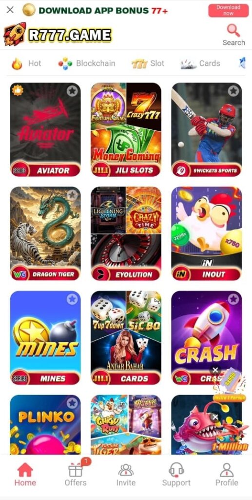 R777 Game Official Image