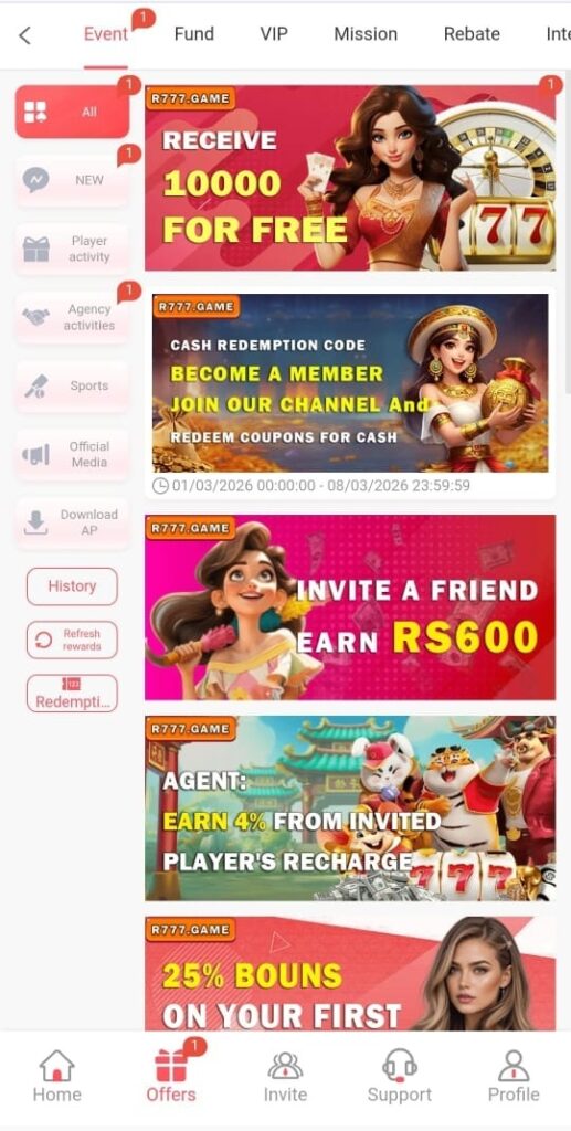 R777 Game Official Image