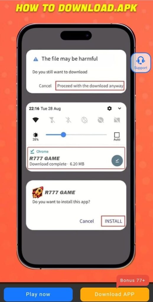 R777 Game Official Image